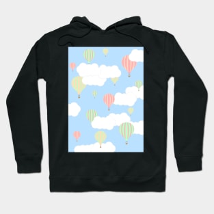 Hot Air Balloon In the Sky Hoodie